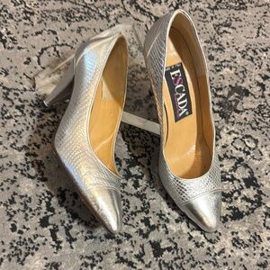 Escada Vintage Silver Women's Pumps